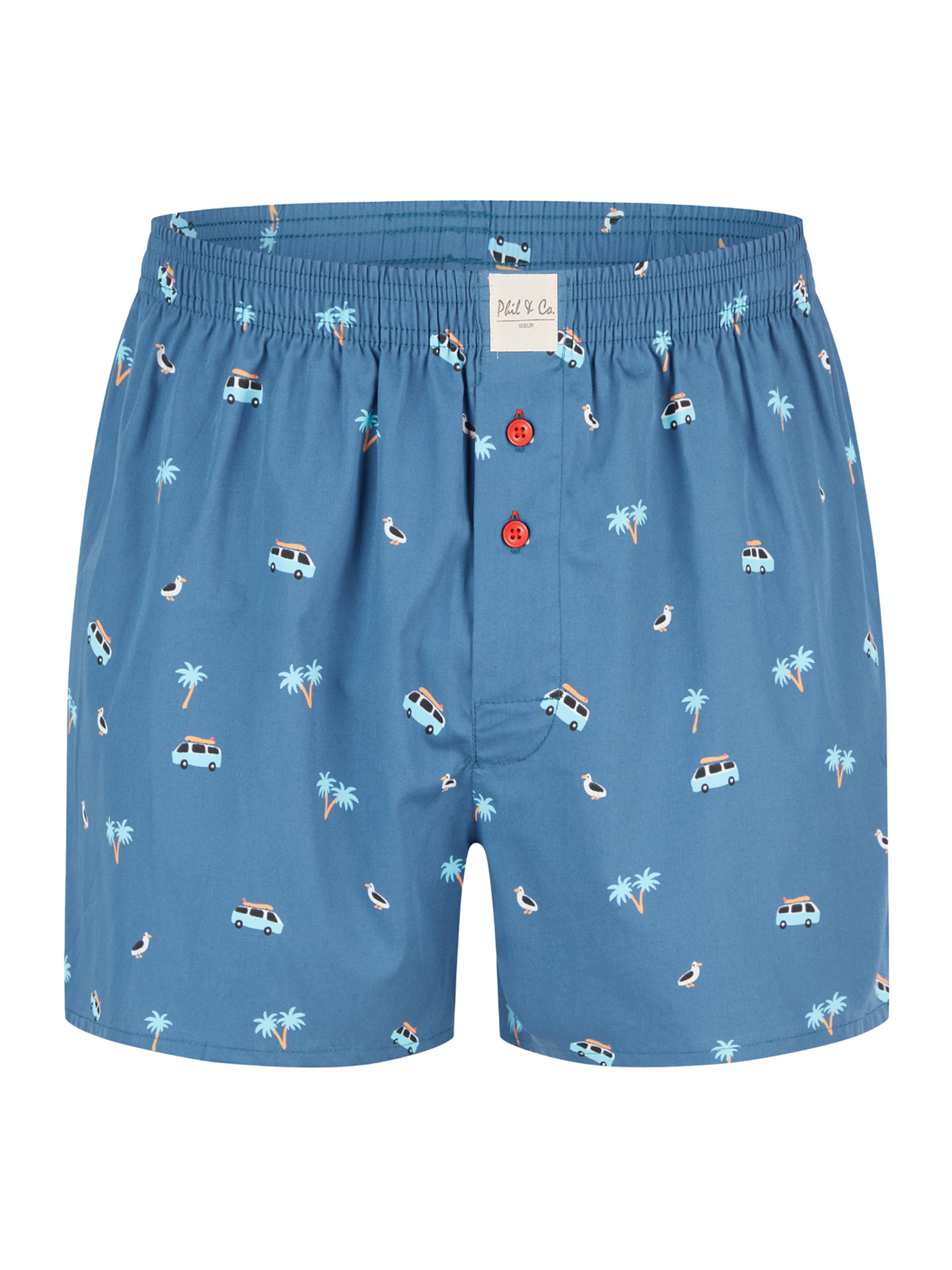 Phil & Co. Berlin Boxershorts ' Classic Sets ' in Gemengde kleuren