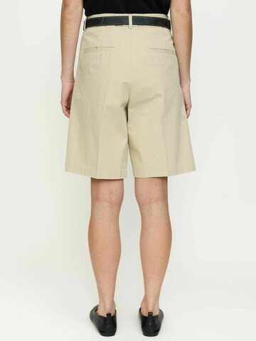 Largi Pantaloni ' SRTabita ' de la Soft Rebels pe bej: spate