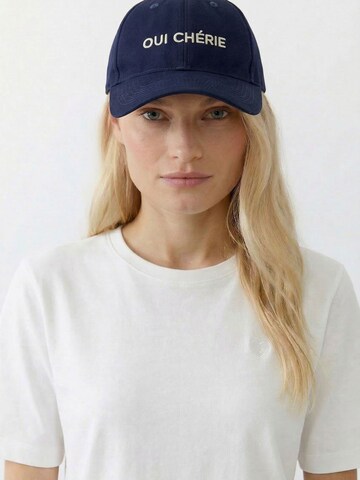 OUI Cap in Blau: Vorderseite