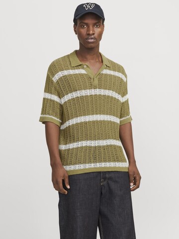 JACK & JONES Pullover in Grün: Vorderseite