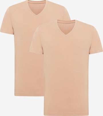 ETERNA T-Shirt in Beige: Vorderseite