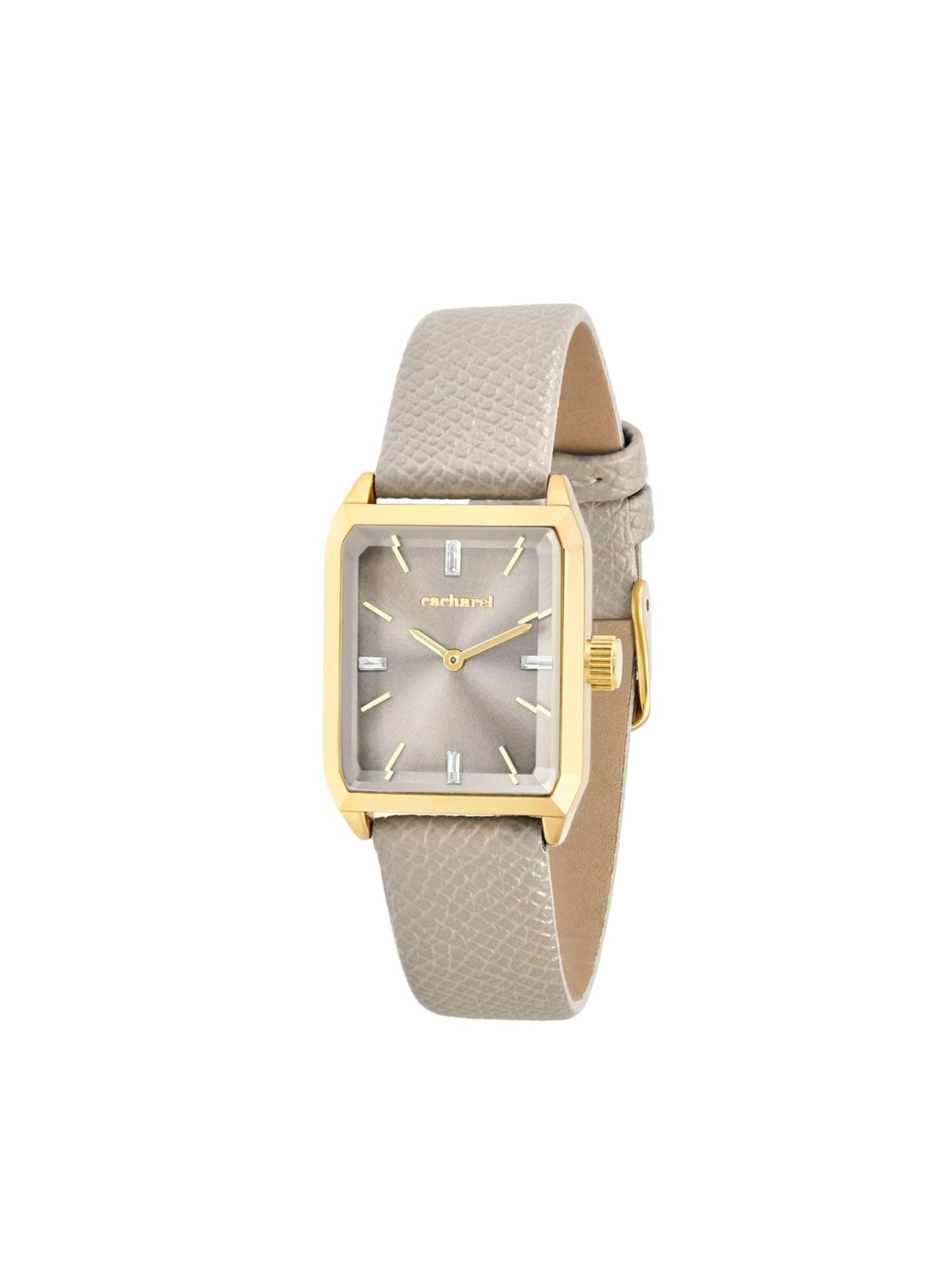 Montre à affichage analogique Cacharel en gris : devant