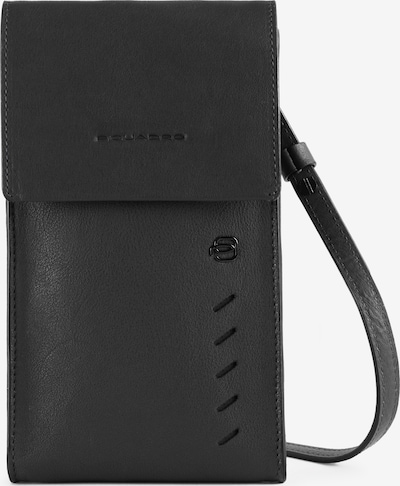 Piquadro Nabucco Handytasche Leder 11 cm in schwarz, Produktansicht