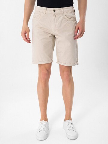 Slimfit Pantaloni di Daniel Hills in beige: frontale