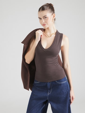GAP Топ в Коричневый: спереди