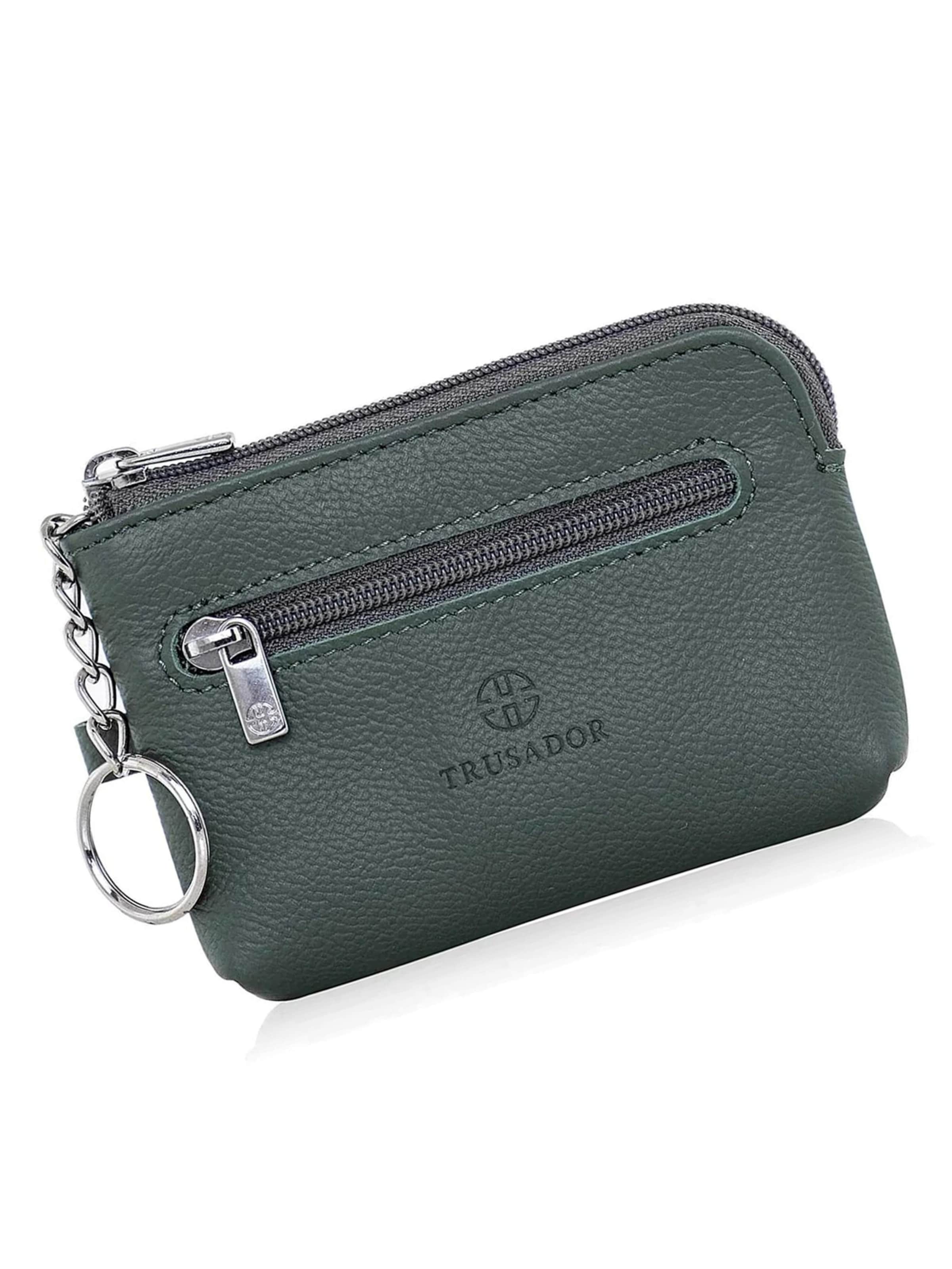 Trusador Key Ring 'Milano' in Green: front
