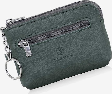 Trusador Schlüsselanhänger 'Milano' in Grün: Vorderseite