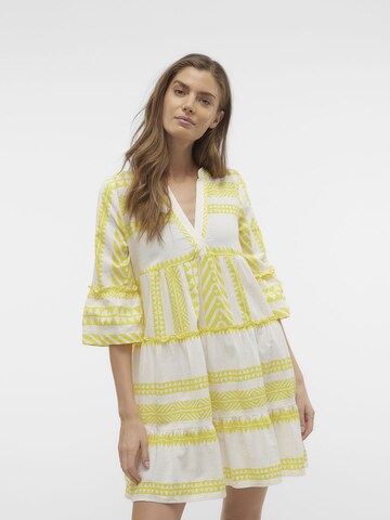 VERO MODA Tuniek 'DICTHE' in Geel: voorkant
