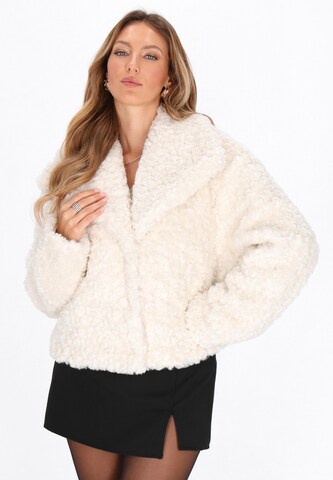 Veste mi-saison faina en blanc : devant