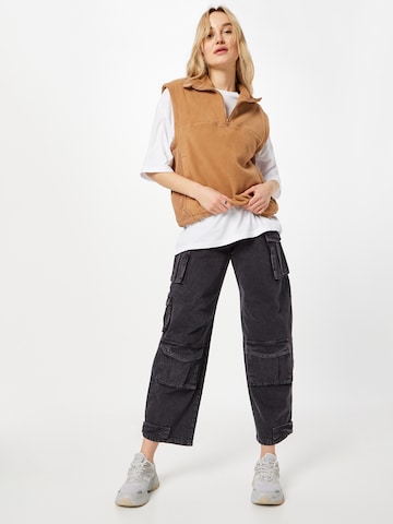 WEEKDAY Wide leg Jeans in Grijs