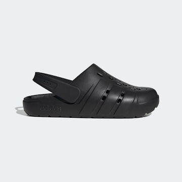 ADIDAS SPORTSWEAR Clogs 'ADILETTE 2.0' in Zwart: voorkant