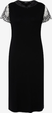 Ulla Popken Nightgown in Black: front