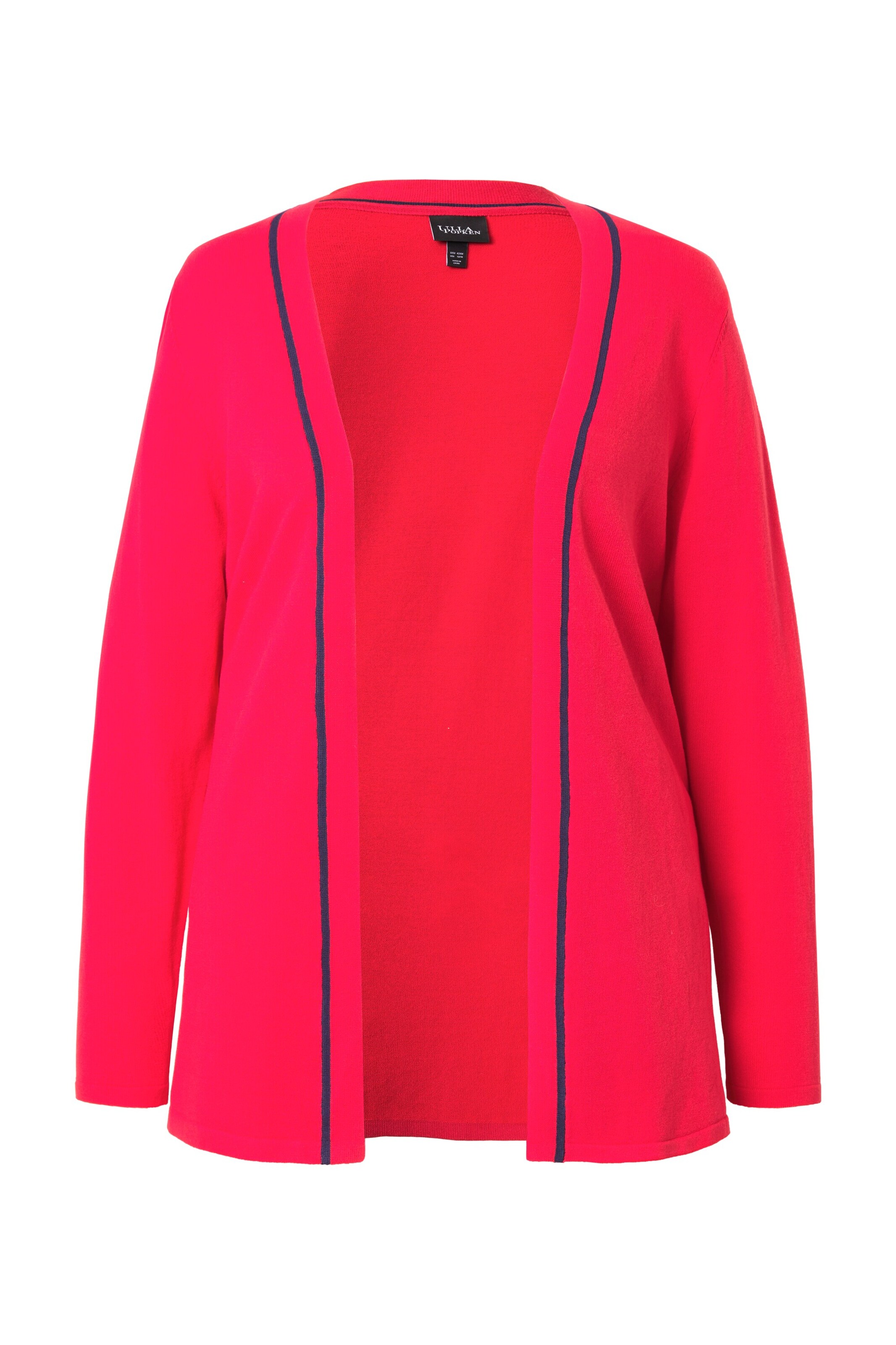 Ulla Popken Strickjacke in Rot: Vorderseite