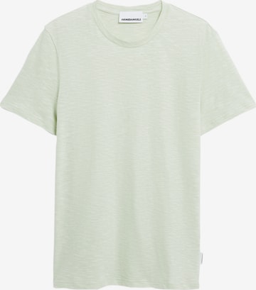 ARMEDANGELS T-Shirt JAAMES STRUCTURE in Grün: Vorderseite