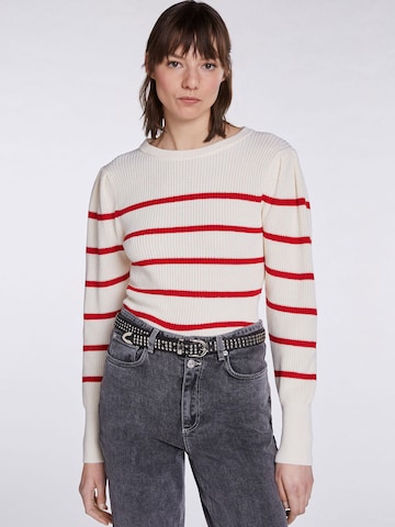 SET Sweater in White: front