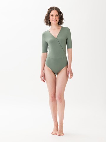 Les Lunes Shirt body 'Zoey' in Groen