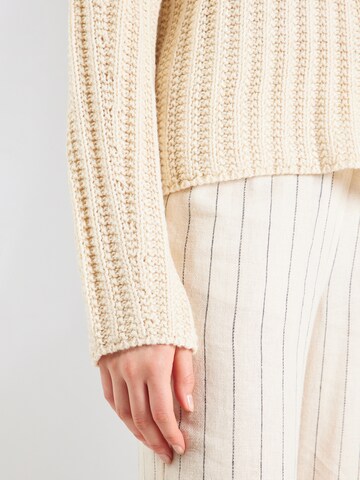 VERO MODA Pulover 'VMLUCINDA' | bež barva