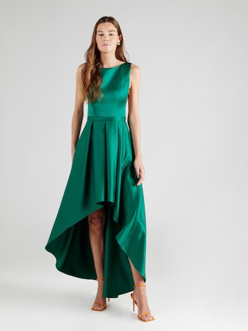 Robe de soirée Tantra en vert : devant