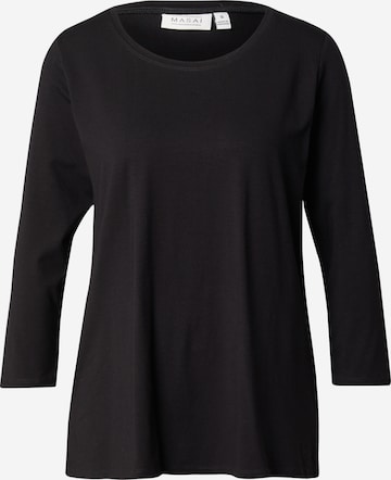 Masai Shirt 'Cecille' in Zwart: voorkant