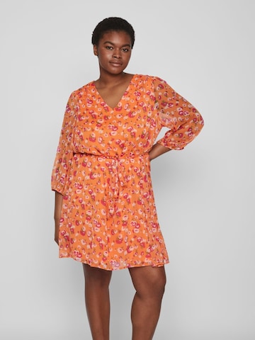 EVOKED Obleka 'Falia' | oranžna barva: sprednja stran