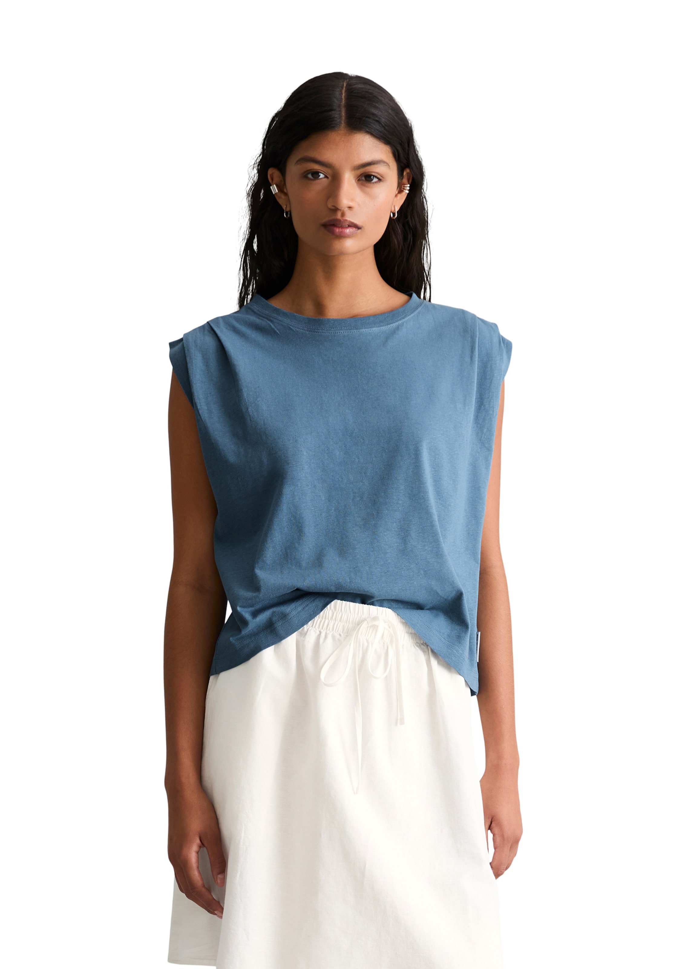 Marc O'Polo DENIM Shirt in Blauw: voorkant
