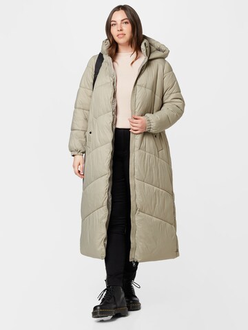 Vero Moda Curve Zimní kabát – béžová