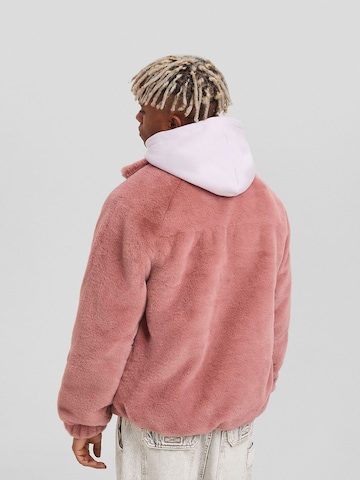 Bershka Between-season jacket in Pink