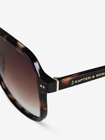 Kapten & Son Солнцезащитные очки 'Verona Umber Tortoise Brown' в Коричневый