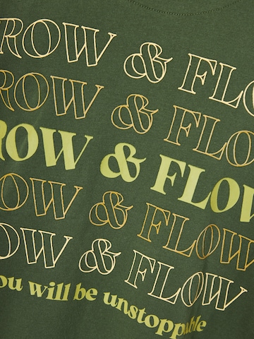 Sweat-shirt Funky Buddha en vert