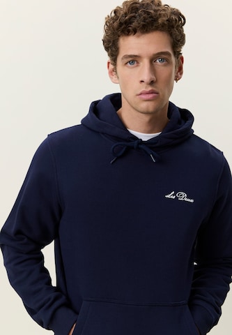Les Deux Sweatshirt 'Signature' i blå