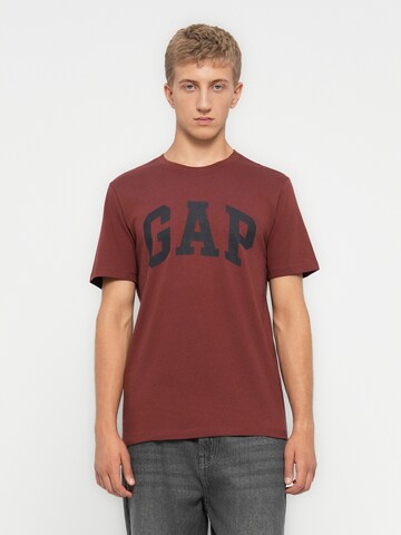 GAP Tričko 'EVERYDAY' – hnědá: přední strana