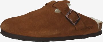 ROHDE Slippers in Brown: front