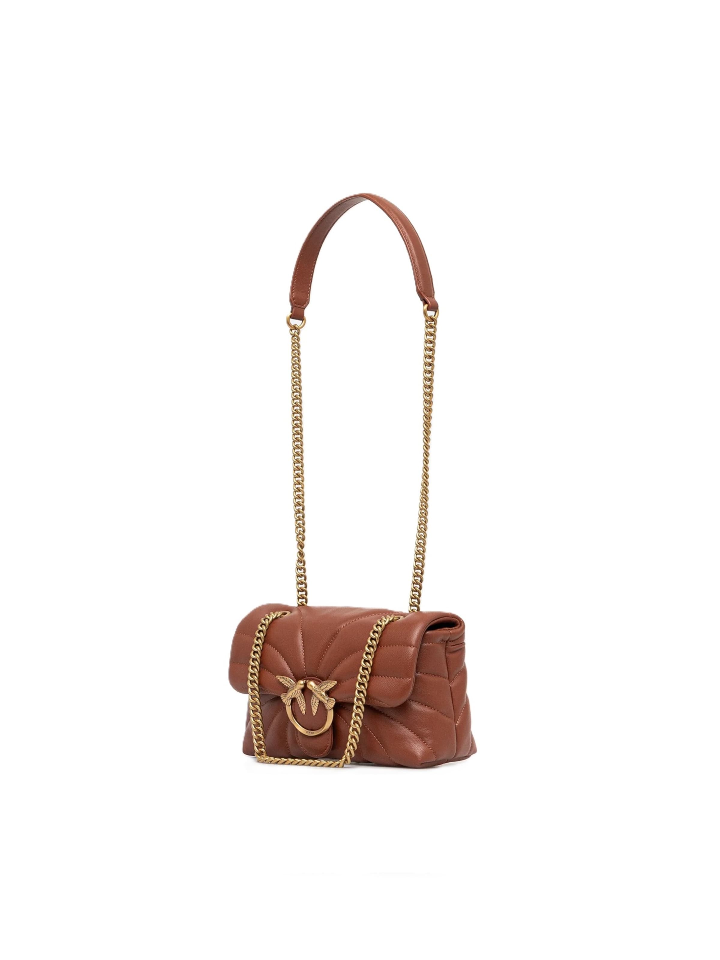 Borsa a mano '100039 A1EX' di PINKO in marrone