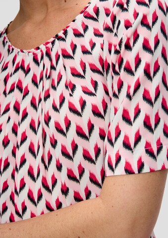 s.Oliver BLACK LABEL Blouse in Pink