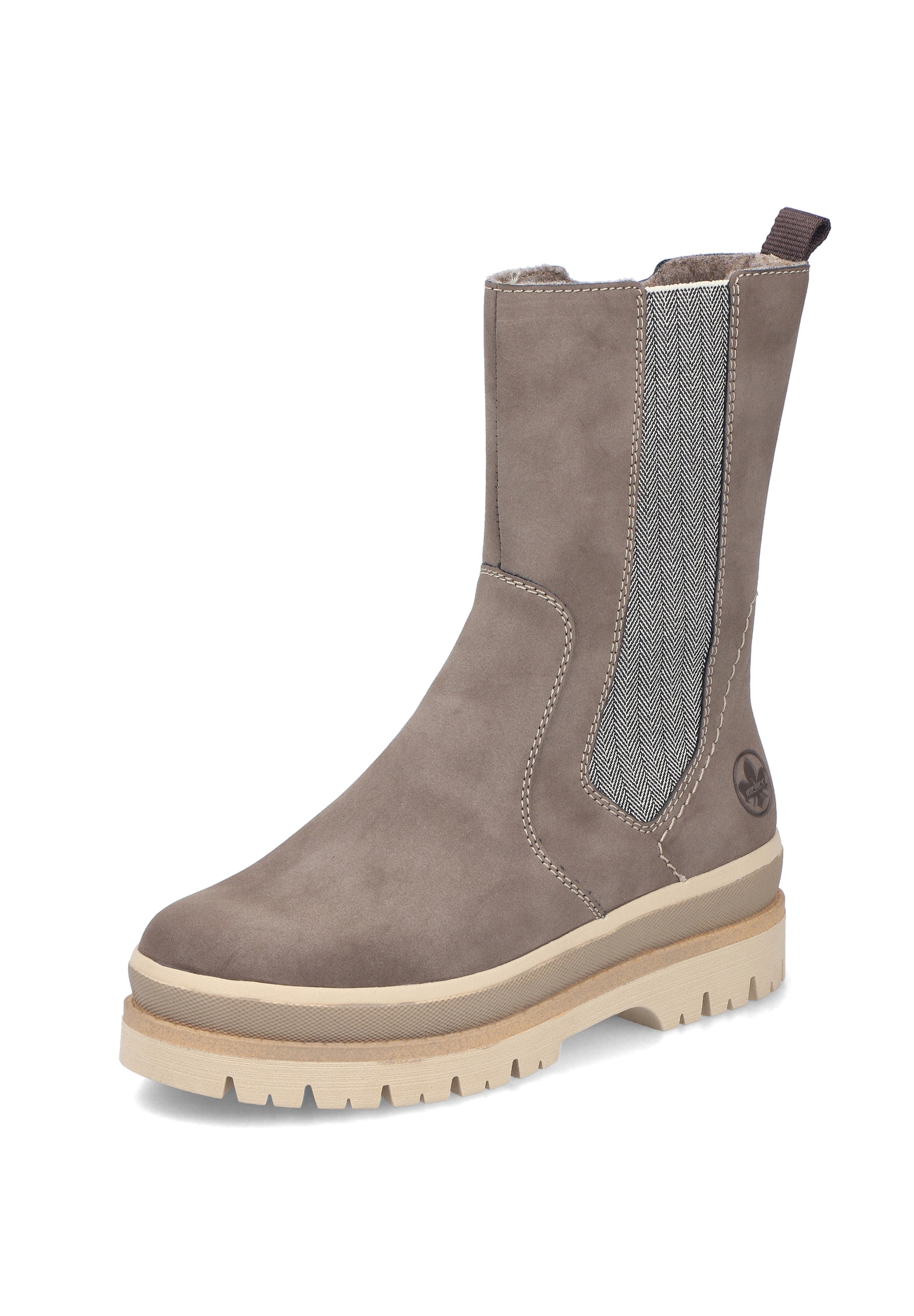 Rieker Chelsea boots in Bruin: voorkant