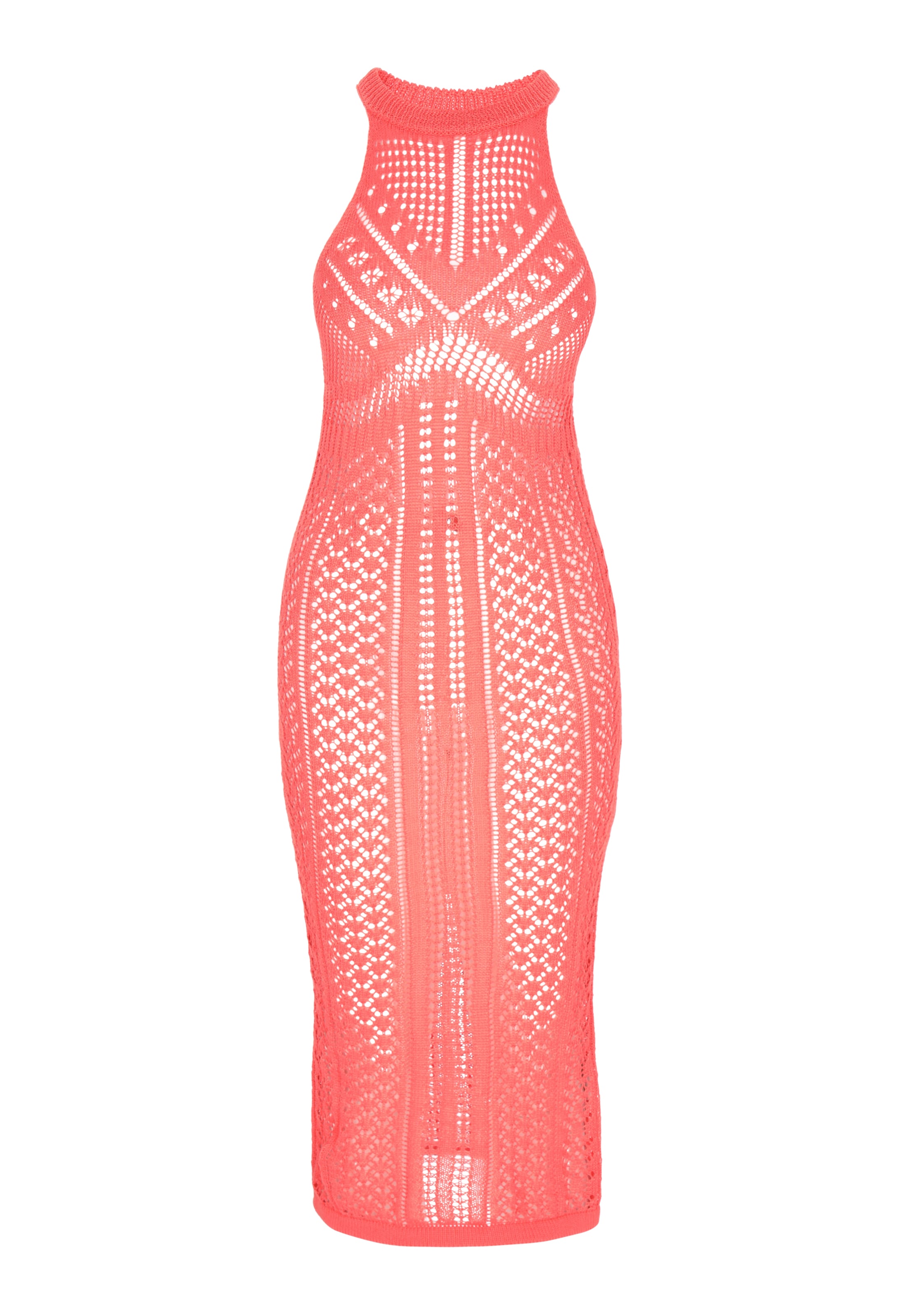 IZIA Plážové šaty – oranžová: přední strana