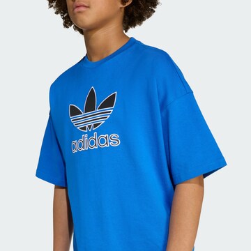 T-Shirt 'Trefoil' ADIDAS ORIGINALS en bleu
