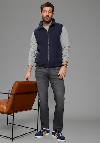 Man's World Vest in Blue