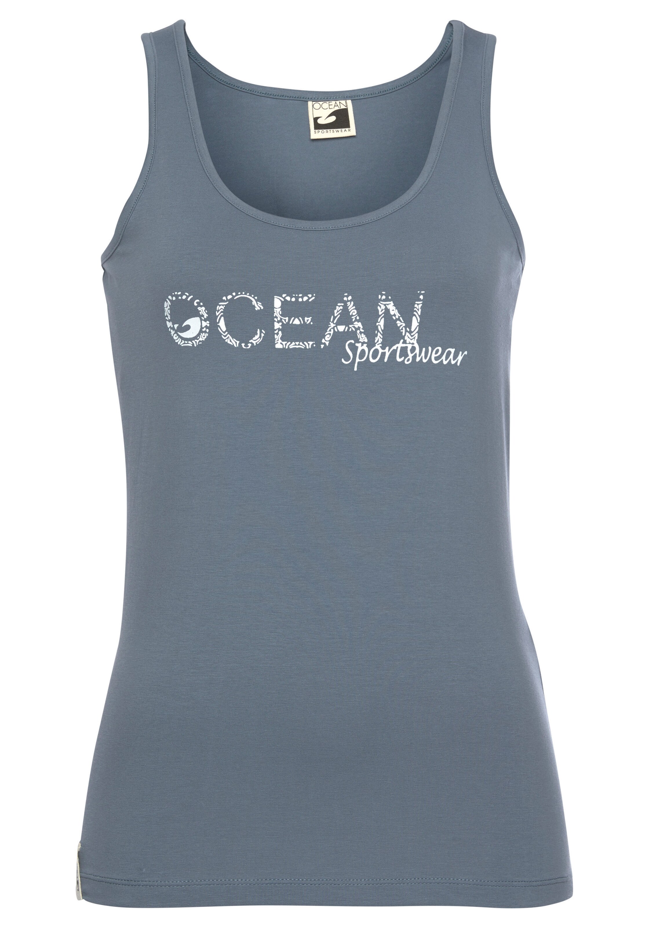 OCEAN SPORTSWEAR Sports Top in Grey