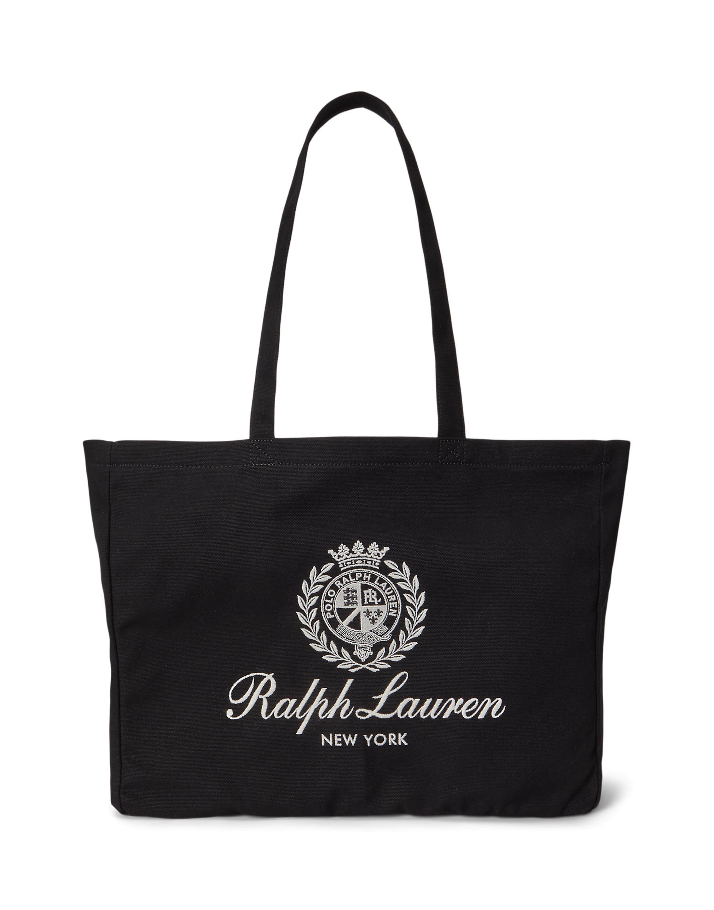 Polo Ralph Lauren Shopper in Black: front