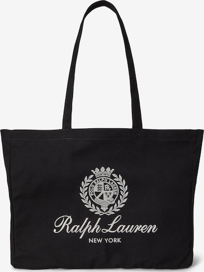 One Size dydžio Pirkinių krepšys iš Polo Ralph Lauren, spalva – juoda / balkšva, Prekių apžvalga