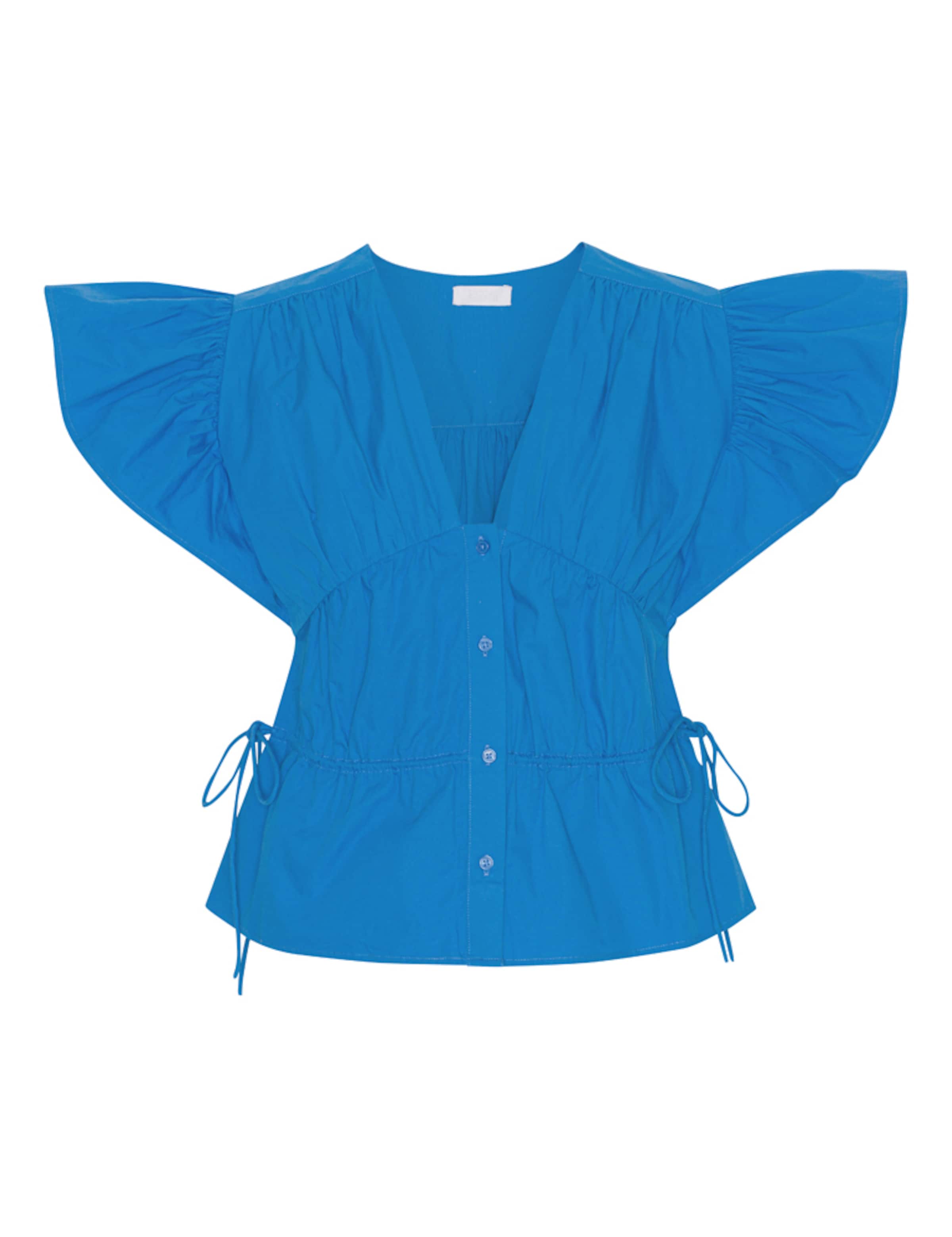 2NDDAY Blouse 'Ciel' in Blauw: voorkant
