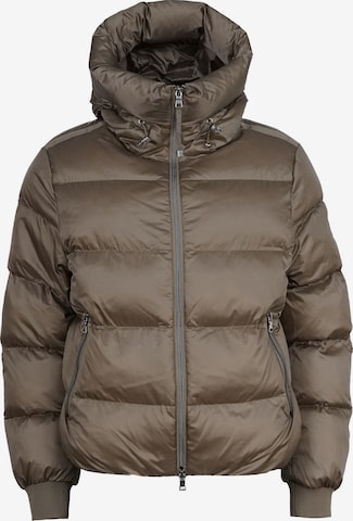 No. 1 Como Steppjacke 'SCOTTIA' in Braun: Vorderseite