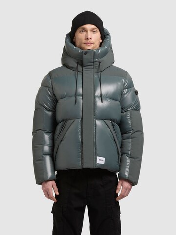 khujo Зимняя куртка 'Alst' в Зеленый: спереди