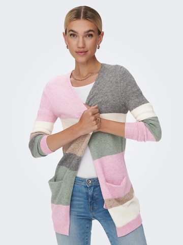 ONLY Knit Cardigan in Grey