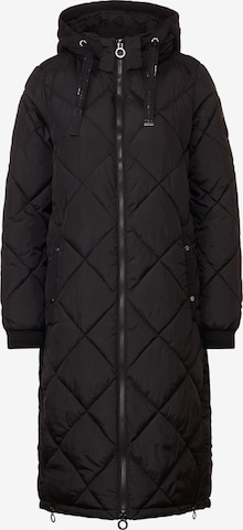 STREET ONE Winter Coat in Black: front