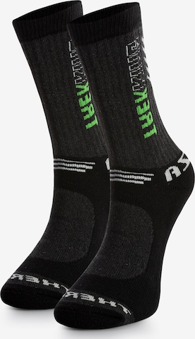 Crea Socks Sportsokken 'PRO-TECH' in Zwart: voorkant