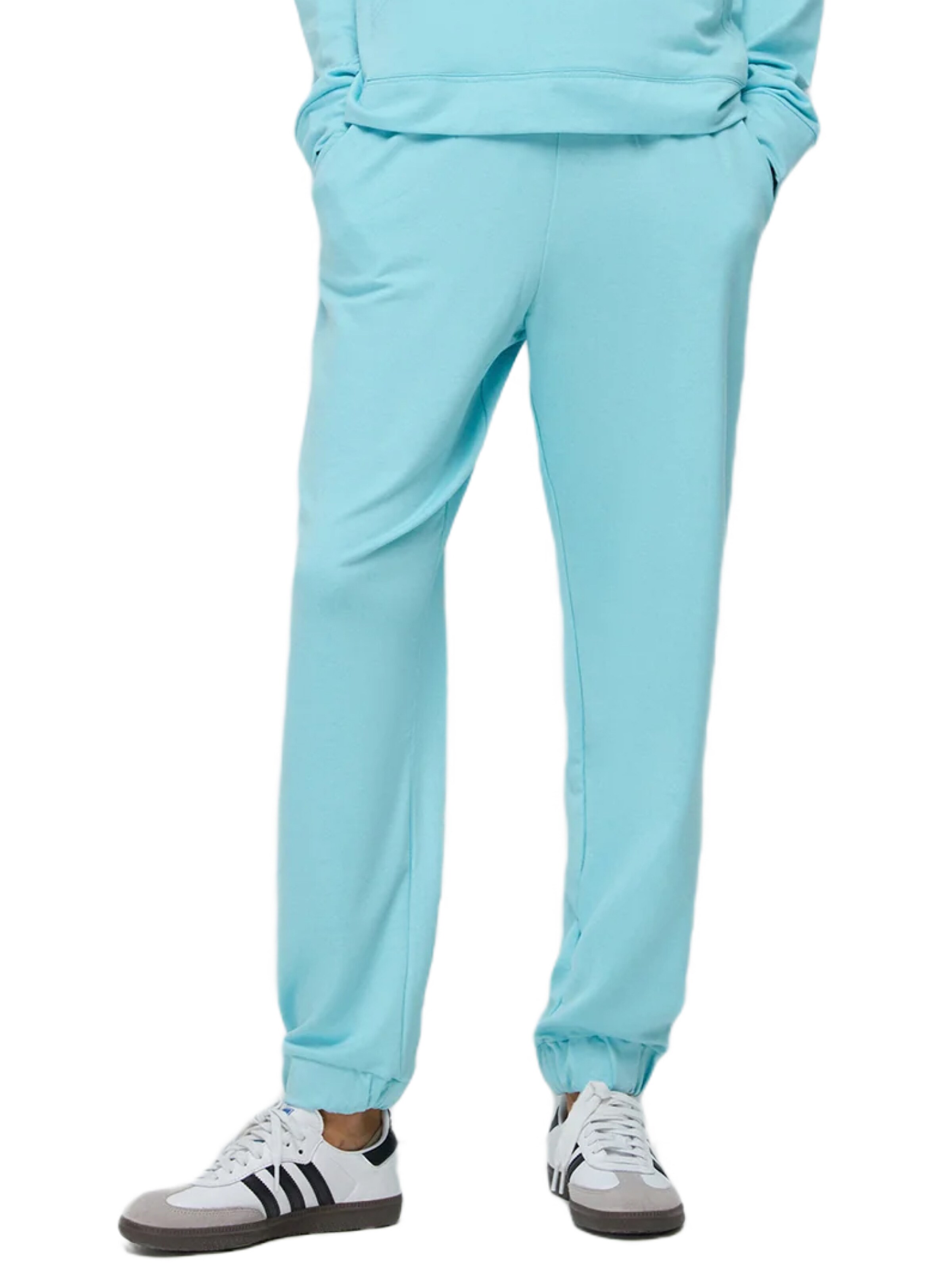 No Matter What Tapered Sports trousers in Blue: front