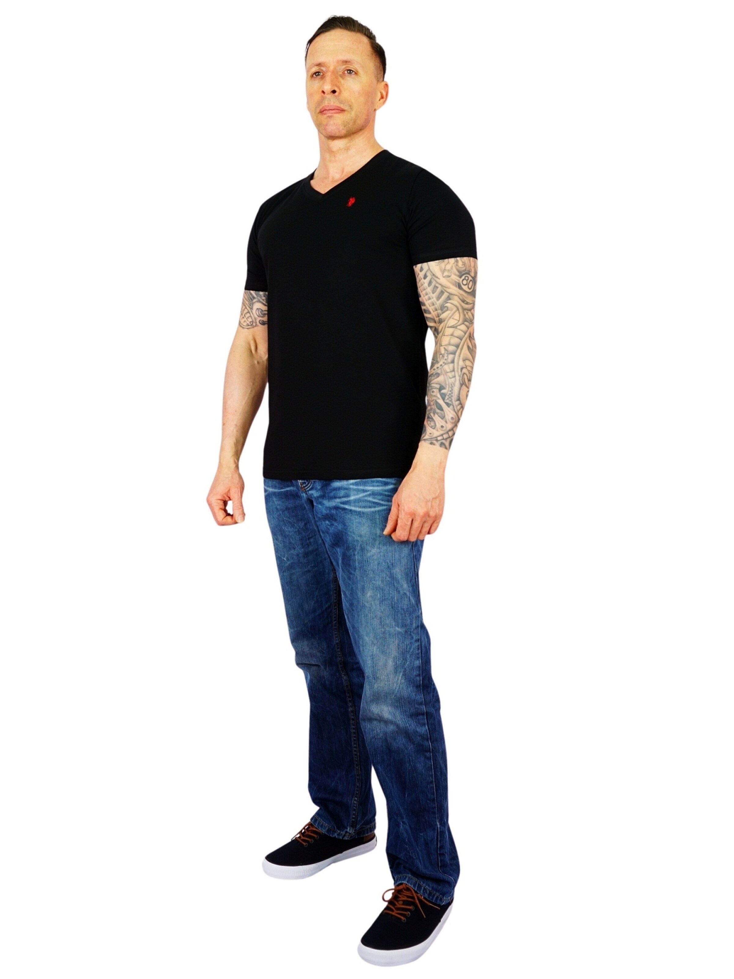 U.S. POLO ASSN. T-Shirt in Grau