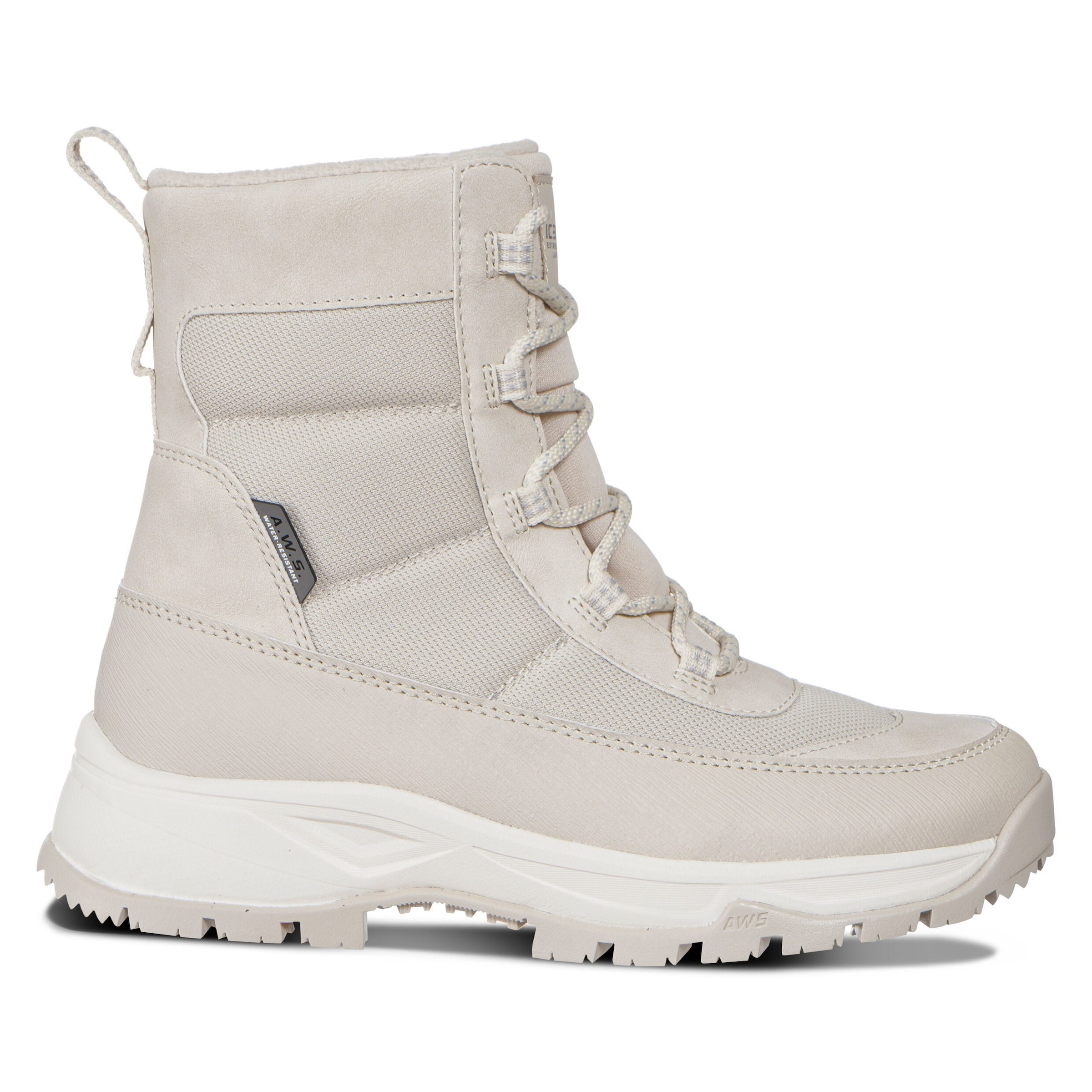 ICEPEAK Boots in Beige: front
